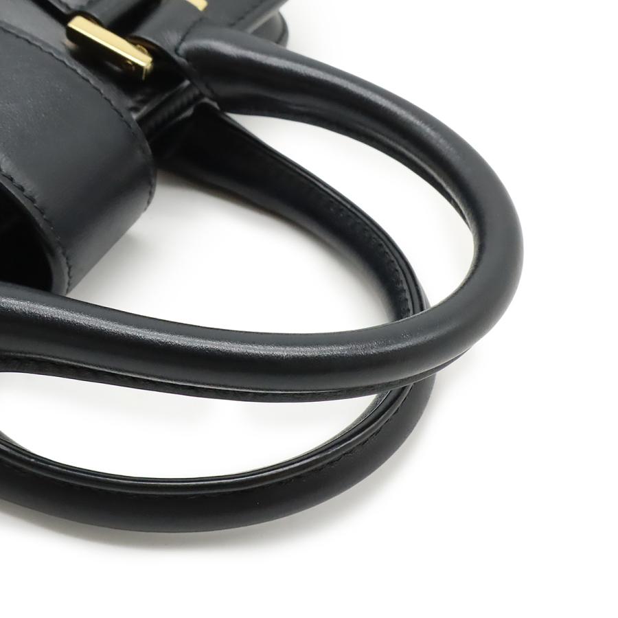 SAINT LAURENT PARIS サン ローラン パリ YSL イブサンローラン ベイビーカバス ハンドバッグ 2WAY ショルダーバッグ レザー ブラック 黒 |  | 03