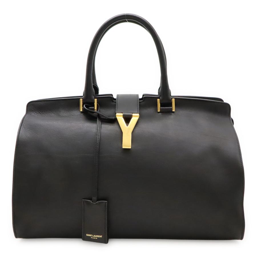 サンローラン YSL SAC LIGNE Y ブラック　カバス　クラシック SAINT LAURENT - サンローラン YSL SAC LIGNE Y ブラック カバス