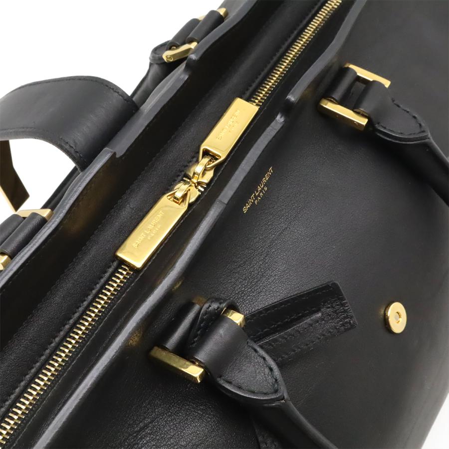 SAINT LAURENT PARIS サン ローラン パリ YSL イブサンローラン Yライン カバス クラシック ハンドバッグ レザー ブラック 黒 ゴールド金具 311208 SAINT LAURENT PARIS サン ローラン パリ YSL イブサンローラン Y