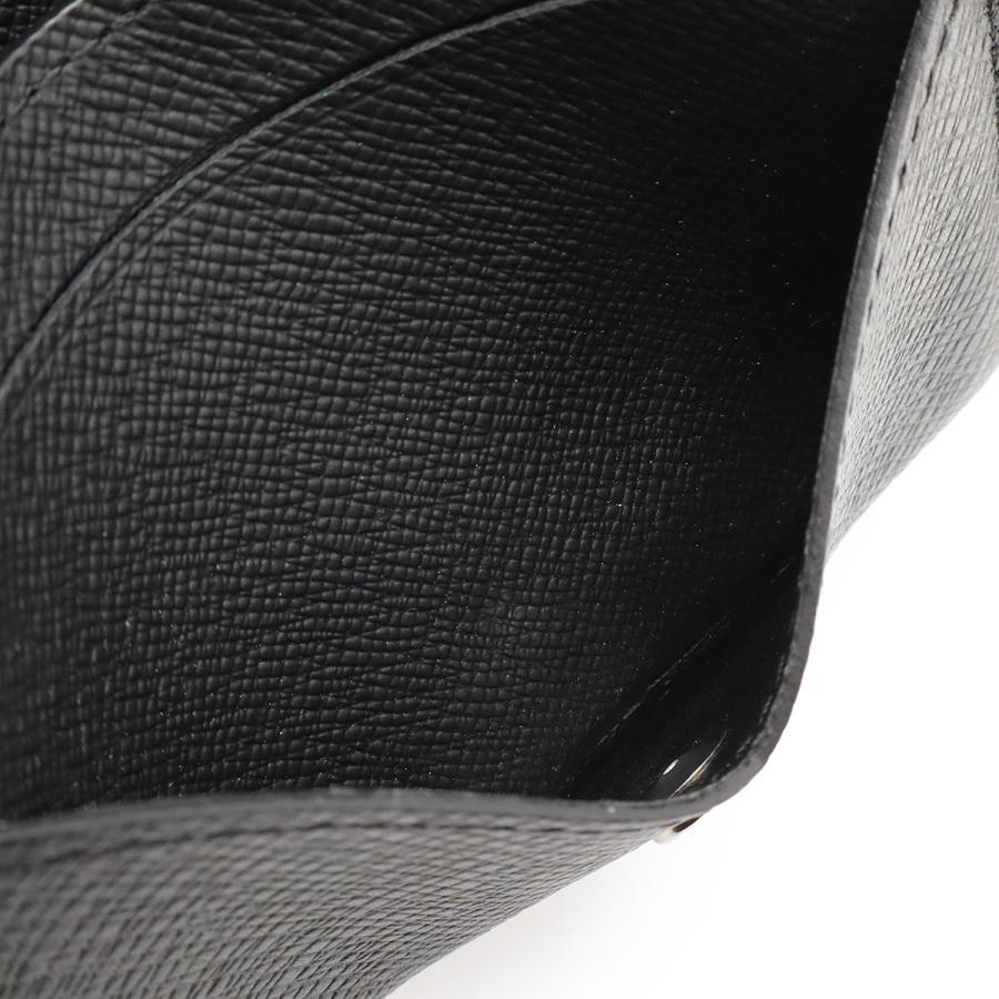 LOUIS VUITTON ルイ ヴィトン タイガ アンヴェロップ カルト ドゥ ヴィジット NM カードケース 名刺入れ ノワール 黒 ブラック M64595 | LOUIS VUITTON | 07