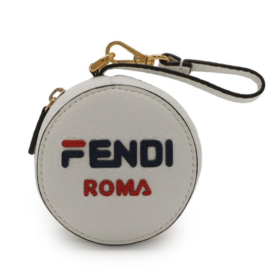 FENDI フェンディ フェンディマニア FILAコラボ エコバッグ バックパック リュックサック ナイロン レザー ホワイト マルチカラー | FENDI