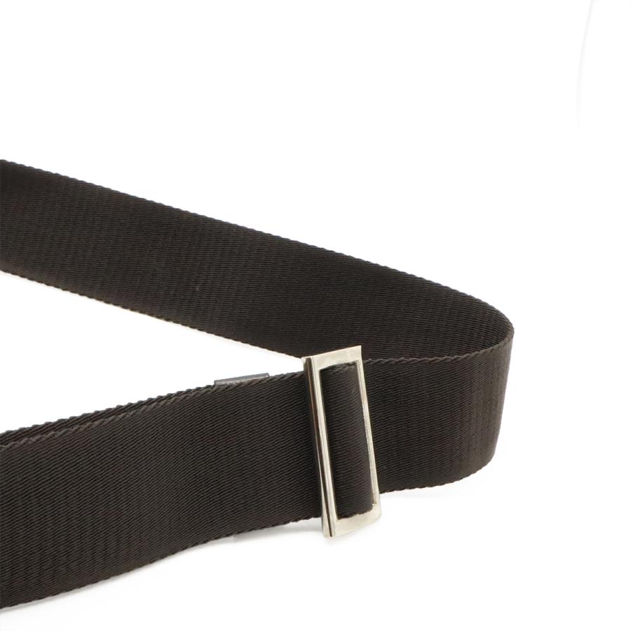 PRADA プラダ ロゴジャガード ショルダーバッグ 斜め掛け ナイロン レザー FUMO ダークグレー シルバー金具 VA0772 海外ブティック購入品 | PRADA | 04