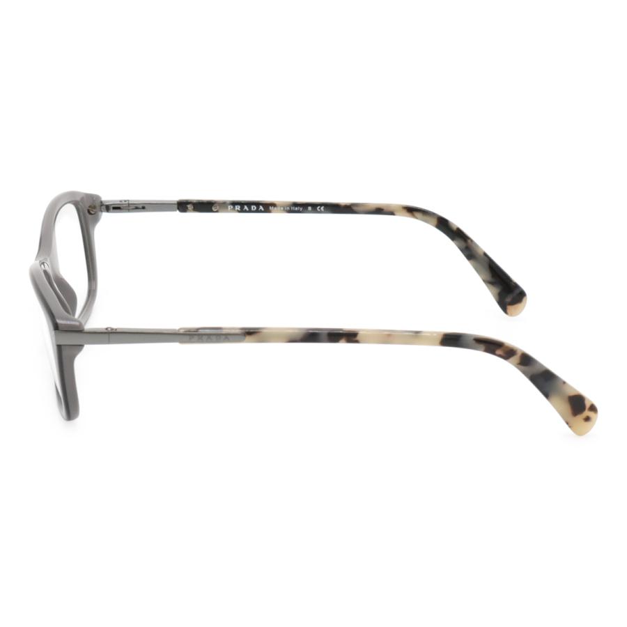 PRADA プラダ 眼鏡 めがね 伊達メガネ メガネフレーム スクエアタイプ 度なし クリア グレー マーブル 54□17 VPR04P | PRADA | 01