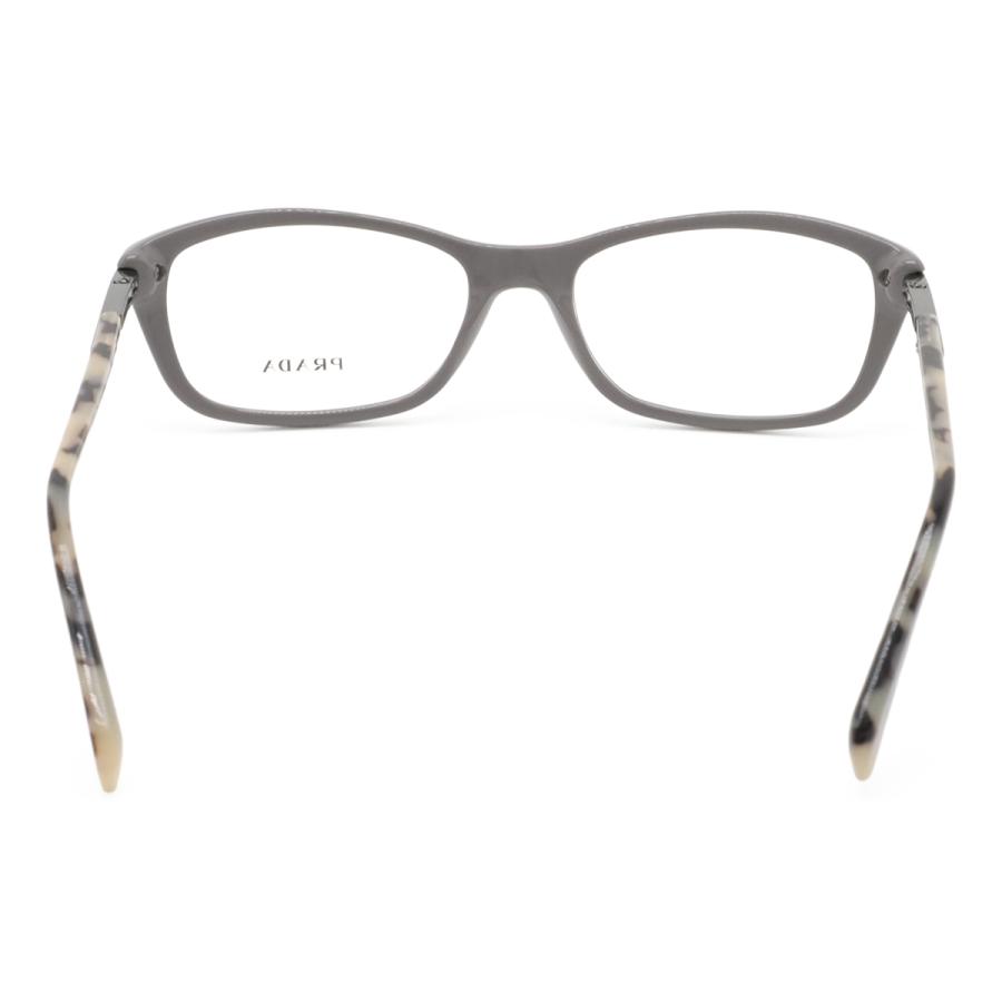 PRADA プラダ 眼鏡 めがね 伊達メガネ メガネフレーム スクエアタイプ 度なし クリア グレー マーブル 54□17 VPR04P | PRADA | 02
