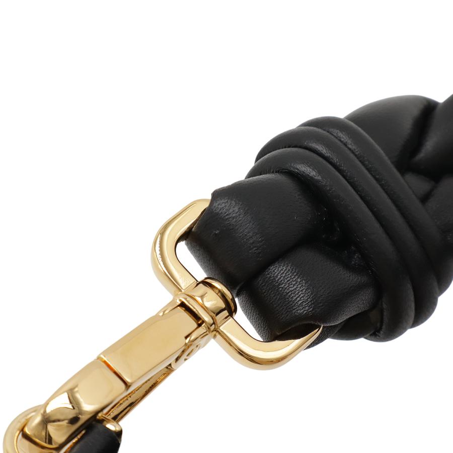 FENDI フェンディ ナノ バゲット チャーム ミニバッグ チェーンショルダーバッグ バッグチャーム 3WAY ラフィア ナチュラル ブラック 黒 7AR996 | FENDI | 04