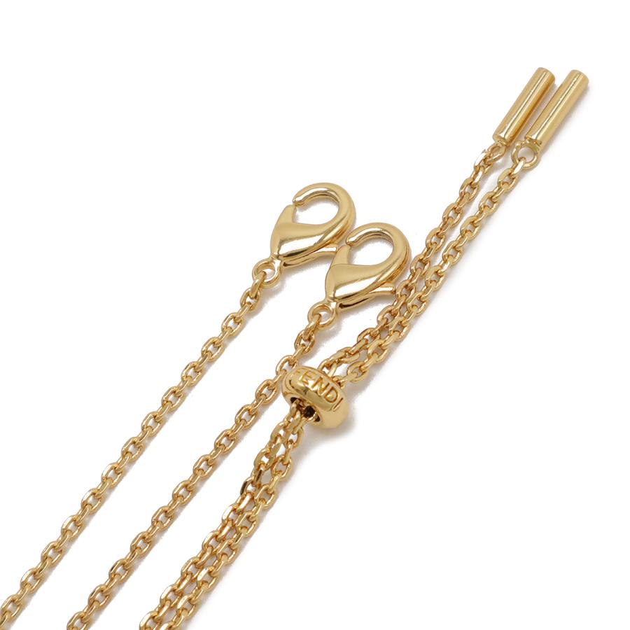 FENDI フェンディ ナノ バゲット チャーム ミニバッグ チェーンショルダーバッグ バッグチャーム 3WAY ラフィア ナチュラル ブラック 黒 7AR996 | FENDI | 05