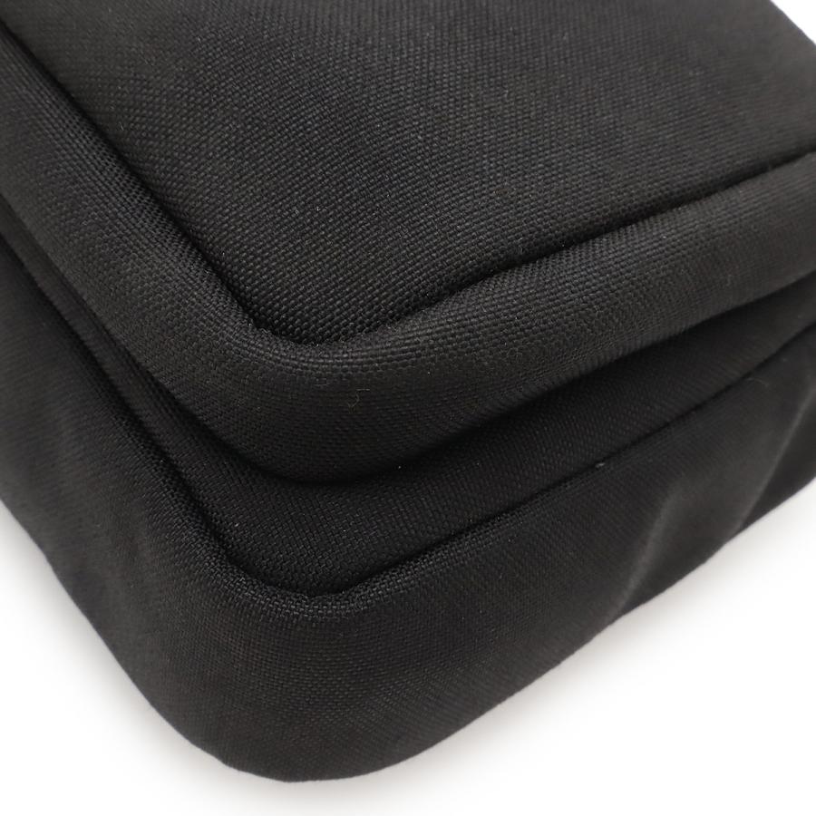 SAINT LAURENT PARIS サン ローラン パリ YSL イブサンローラン ショルダーバッグ ポシェット キャンバス レザー ブラック 黒 581700 |  | 02