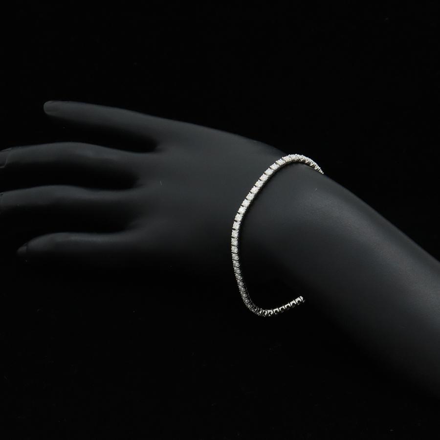 Cartier カルティエ エッセンシャル ライン ブレスレット K18WG Au750 ホワイトゴールド ダイヤモンド 61PD D3.34ct | Cartier | 05