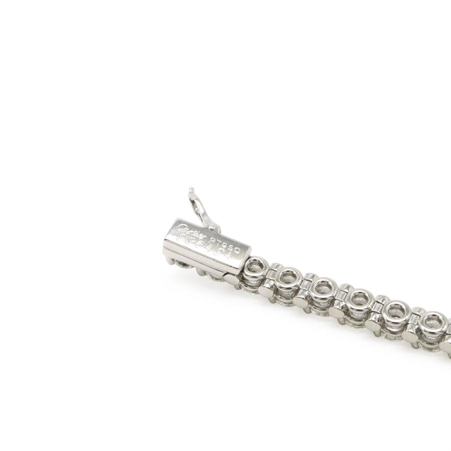 Cartier カルティエ テニス ブレスレット フルダイヤモンド Pt950 プラチナ シルバー 46PD 約4.3ct | Cartier | 04