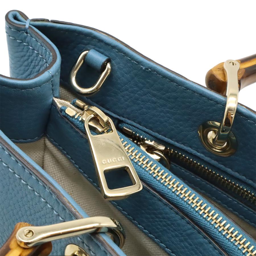 GUCCI（グッチ） バンブーショッパー ミディアムサイズ レザー トート