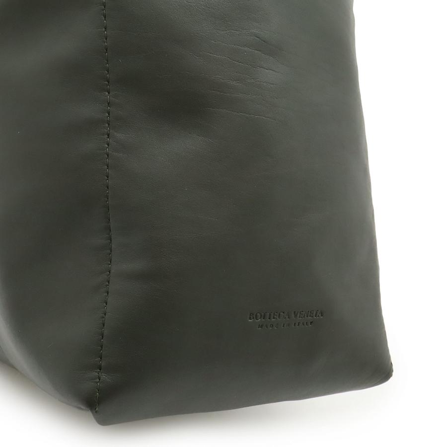 BOTTEGA VENETA ボッテガ ヴェネタ ボッテガベネタ ドローストリングバッグ ショルダーバッグ 巾着 斜め掛け カーキ ブラック 黒 639356 | BOTTEGA VENETA | 06