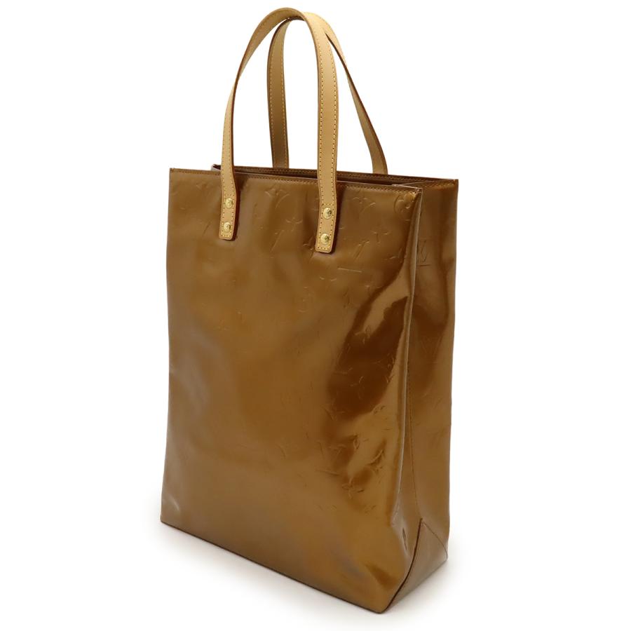 LOUIS VUITTON ルイ ヴィトン モノグラムヴェルニ リードMM トートバッグ ハンドバッグ エナメルカーフ ブロンズ ブラウン M91143 LOUIS VUITTON（ルイ・ヴィトン） ルイ ヴィトン モノグラムヴェルニ