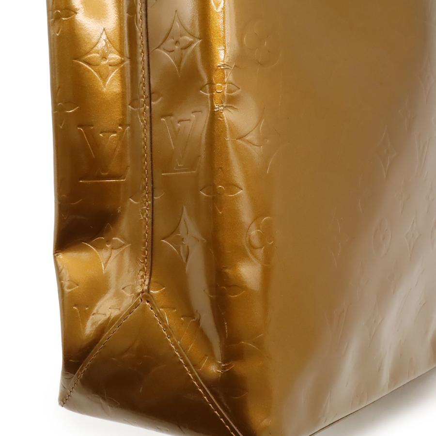 LOUIS VUITTON ルイ ヴィトン モノグラムヴェルニ リードMM トートバッグ ハンドバッグ エナメルカーフ ブロンズ ブラウン M91143 LOUIS VUITTON（ルイ・ヴィトン） ルイ ヴィトン モノグラムヴェルニ