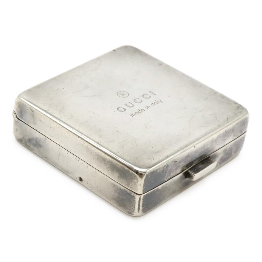 GUCCI グッチ ロゴ スクエア ピルケース 小物入れ SV925 シルバー925 | GUCCI | 01