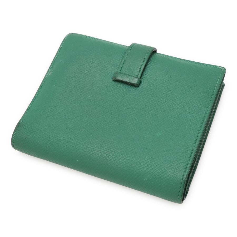 HERMES べアンスフレ二つ折り財布 箱付き エルメス(HERMES) ベアンスフレ 二つ折り長財布 R刻印 ヴォーエプソン