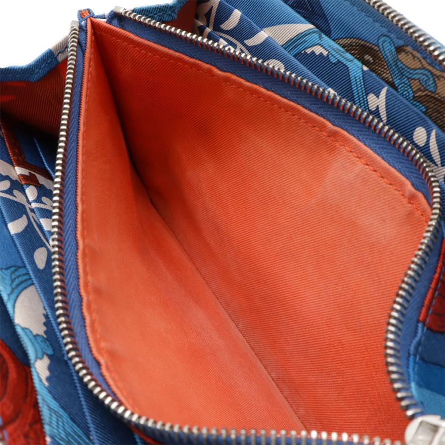 HERMES エルメス アザップロング シルクイン ラウンドファスナー 長財布 ヴォーエプソン レザー ブルーイズミール 青 シルバー金具 Y刻印 | HERMES | 06