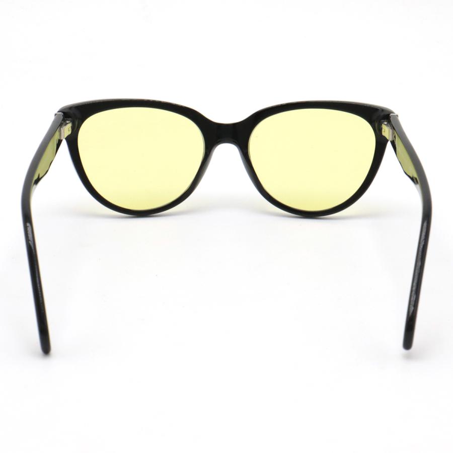 PRADA プラダ サングラス アイウェア キャットアイ クリアイエロー ブラック 黒 シルバー金具 52□17 VPR10P | PRADA | 02