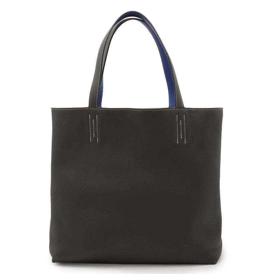 HERMES エルメス ドゥブルセンス36 ドゥブルサンス トートバッグ リバーシブル トゴ トリヨンクレマンス エタン ブルーエレクトリック □JO刻印 | HERMES