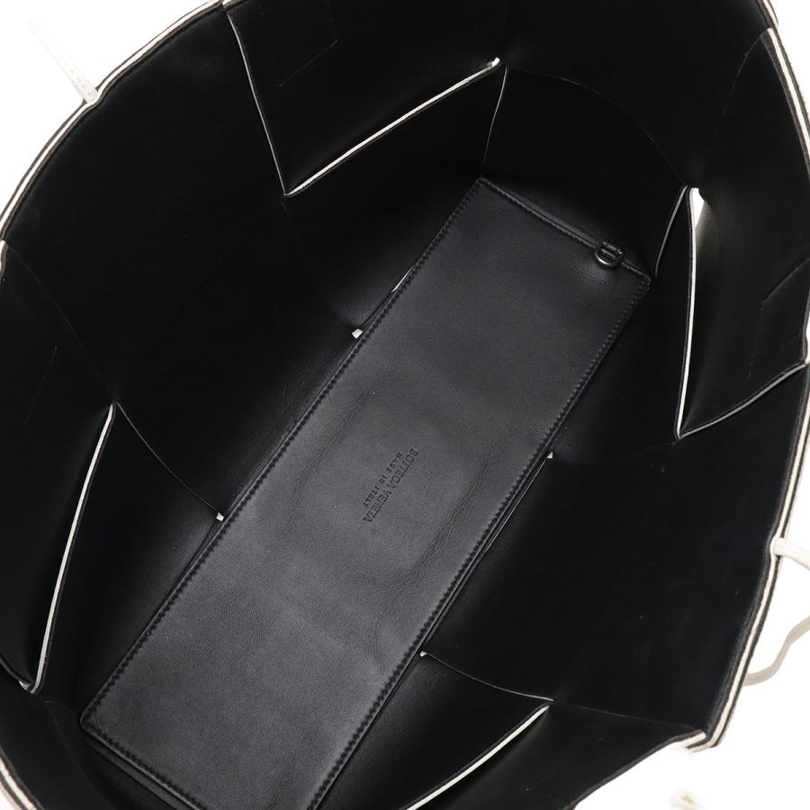 BOTTEGA VENETA ボッテガ ヴェネタ マキシイントレチャート ザ アルコ トート ミディアム トートバッグ レザー アイボリー 白 ポーチ付き | BOTTEGA VENETA | 05