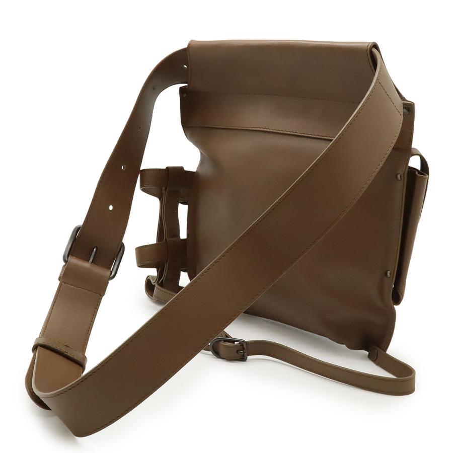 BOTTEGA VENETA ボッテガ ヴェネタ ボッテガベネタ イントレチャート ウエストバッグ ボディバッグ レザー ブラウン 茶 121604 | BOTTEGA VENETA | 01