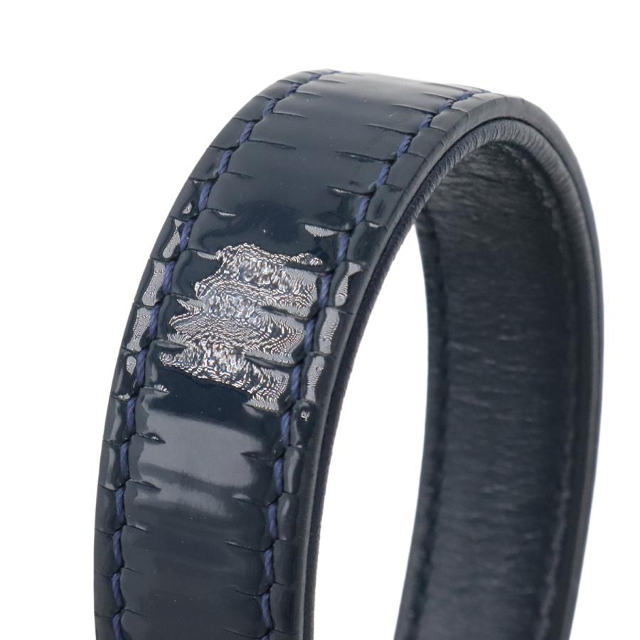 CHANEL シャネル ココボーイ マトラッセ ココマーク チェーンショルダー ショルダーバッグ ポシェット エナメル パテントレザー ネイビー | CHANEL | 04