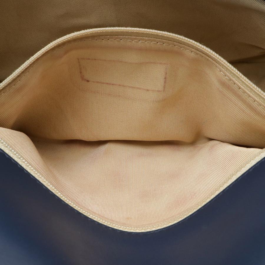 CHANEL シャネル ココボーイ マトラッセ ココマーク チェーンショルダー ショルダーバッグ ポシェット エナメル パテントレザー ネイビー | CHANEL | 07