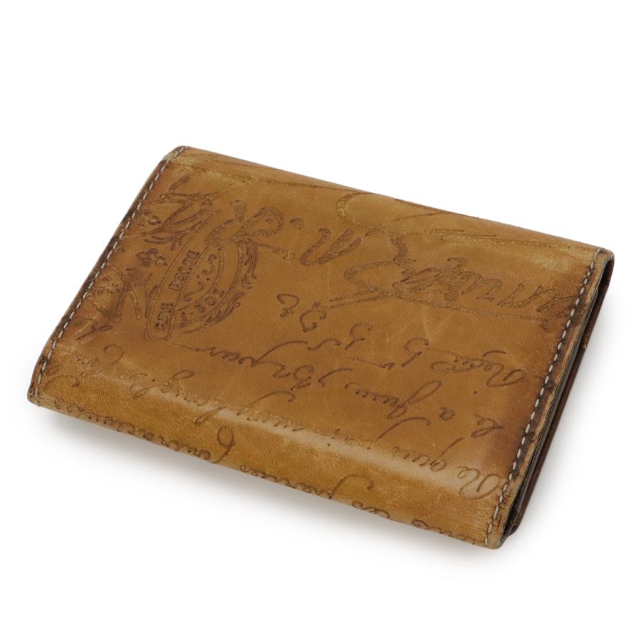 Berluti ベルルッティ カリグラフィ インブイア フラップ カードホルダー カードケース 名刺入れ パスケース ヴェネチアレザー | Berluti | 01