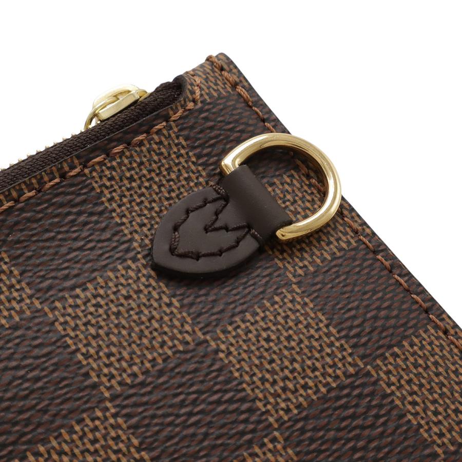 【美品】LOUIS VUITTON ダミエ　ネヴァーフル　MMヴィトンポーチ付 LOUIS VUITTON（ルイ・ヴィトン） ルイ ヴィトン ダミエ ネヴァーフル