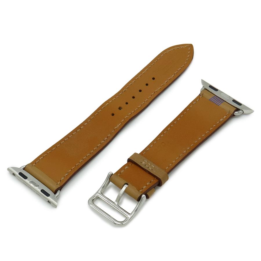 エルメス　ドゥブルトゥールレザーストラップ　アップルウォッチ替えベルト　バンド 日本完売】Apple Watch Hermesドゥブルトゥール 40mmベルト (HERMES