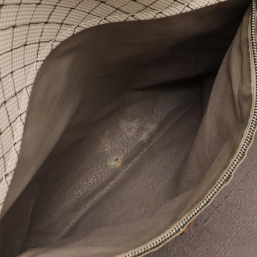 BOTTEGA VENETA ボッテガ ヴェネタ ボッテガベネタ マルコポーロ トートバッグ ショルダートート PVC レザー グレージュ ブラウン 222498 | BOTTEGA VENETA | 08