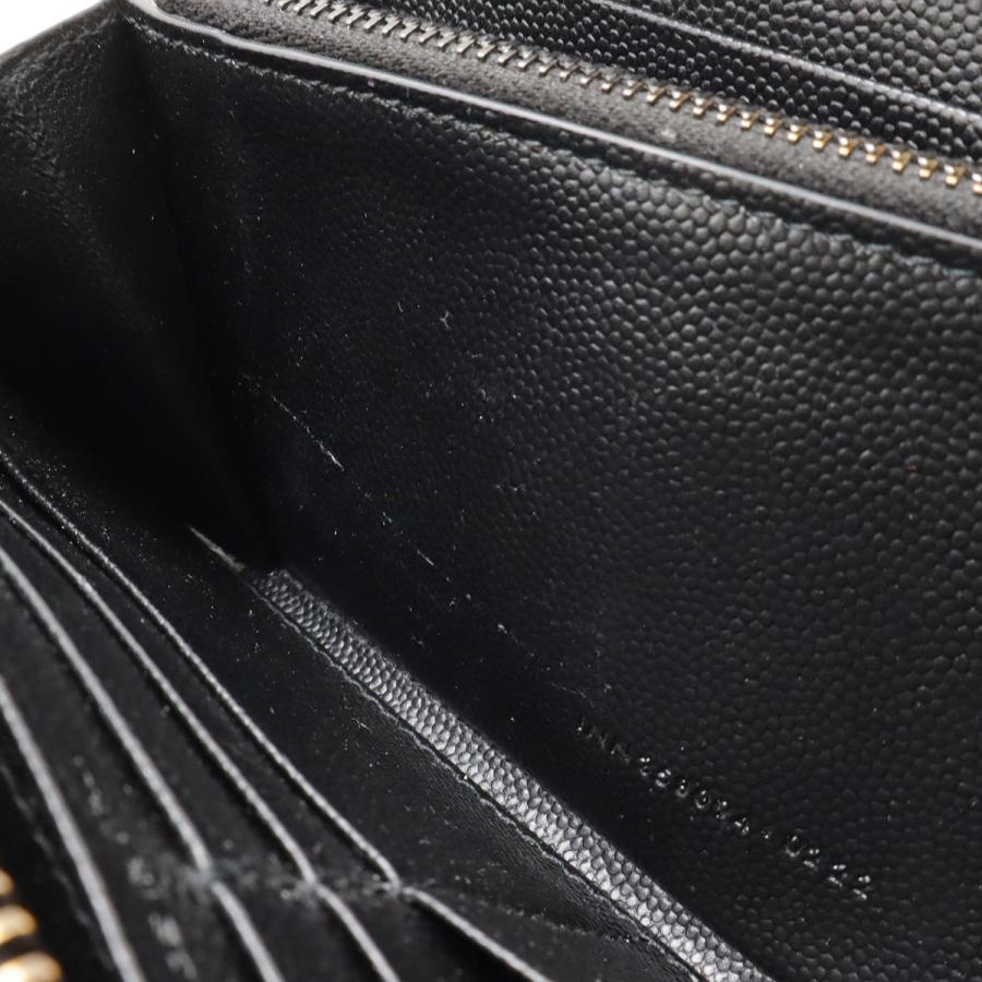 SAINT LAURENT PARIS サン ローラン パリ YSL イブサンローラン モノグラム ラウンドファスナー長財布 レザー ブラック 黒 358094 |  | 06