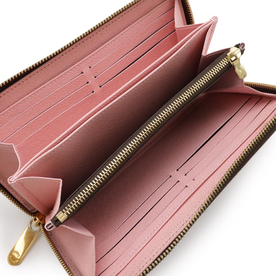 LOUIS VUITTON ルイ ヴィトン ダミエ ジッピーウォレット ラウンドファスナー 長財布 モノグラムフラワー スタッズ ローズバレリーヌ | LOUIS VUITTON | 04