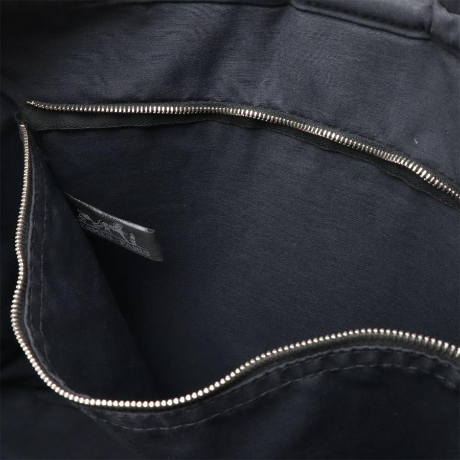 HERMES エルメス アカプルコ バサスMM ショルダーバッグ メッセンジャーバッグ 斜め掛け ナイロン レザー ブラック 黒 | HERMES | 07