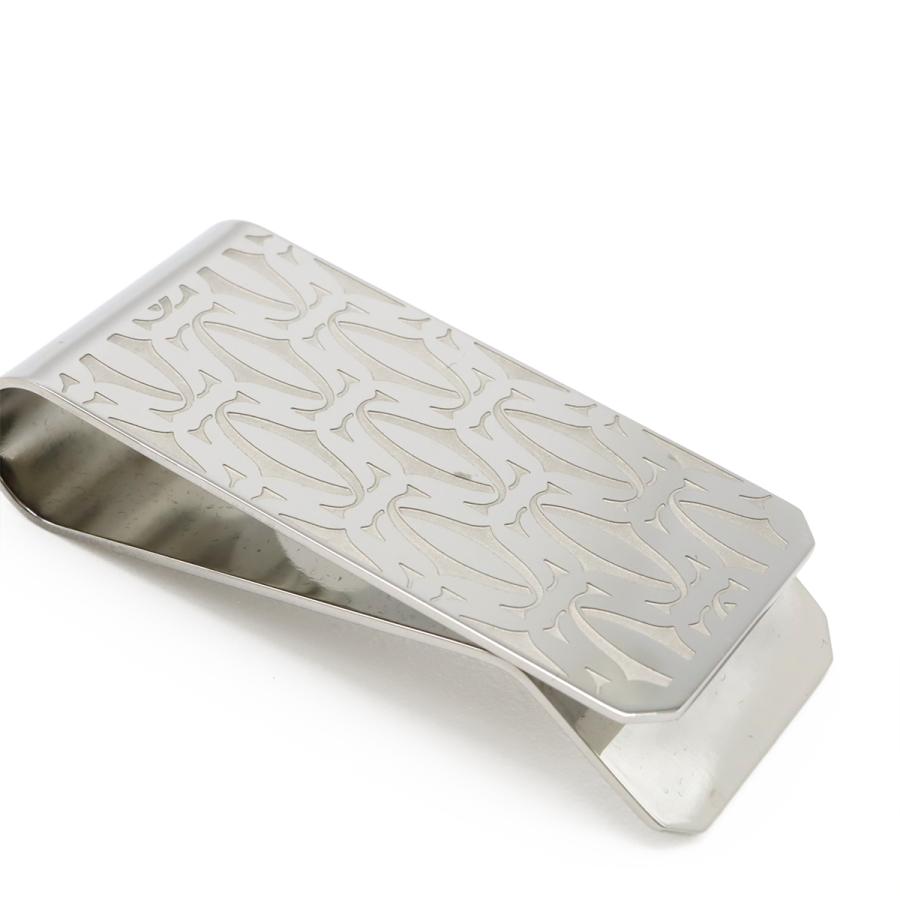 Cartier カルティエ C ドゥ カルティエ デコール 2Cロゴモチーフ マネークリップ ビルクリップ 札ばさみ シルバー メタル | Cartier | 03