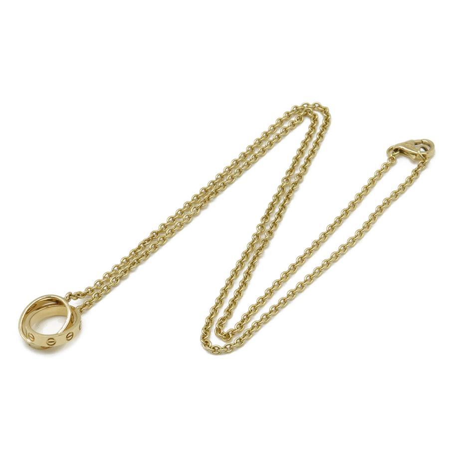 Cartier カルティエ ラブ LOVE LΘVE ベビーラブ ネックレス ペンダント K18YG 750YG イエローゴールド | Cartier | 01