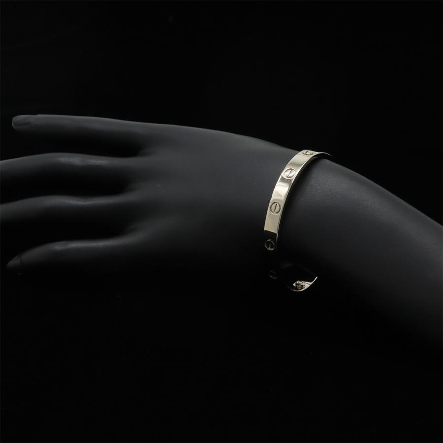 Cartier カルティエ LOVE LΘVE ラブブレス ブレスレット バングル K18WG 750WG ホワイトゴールド #16 | Cartier | 04