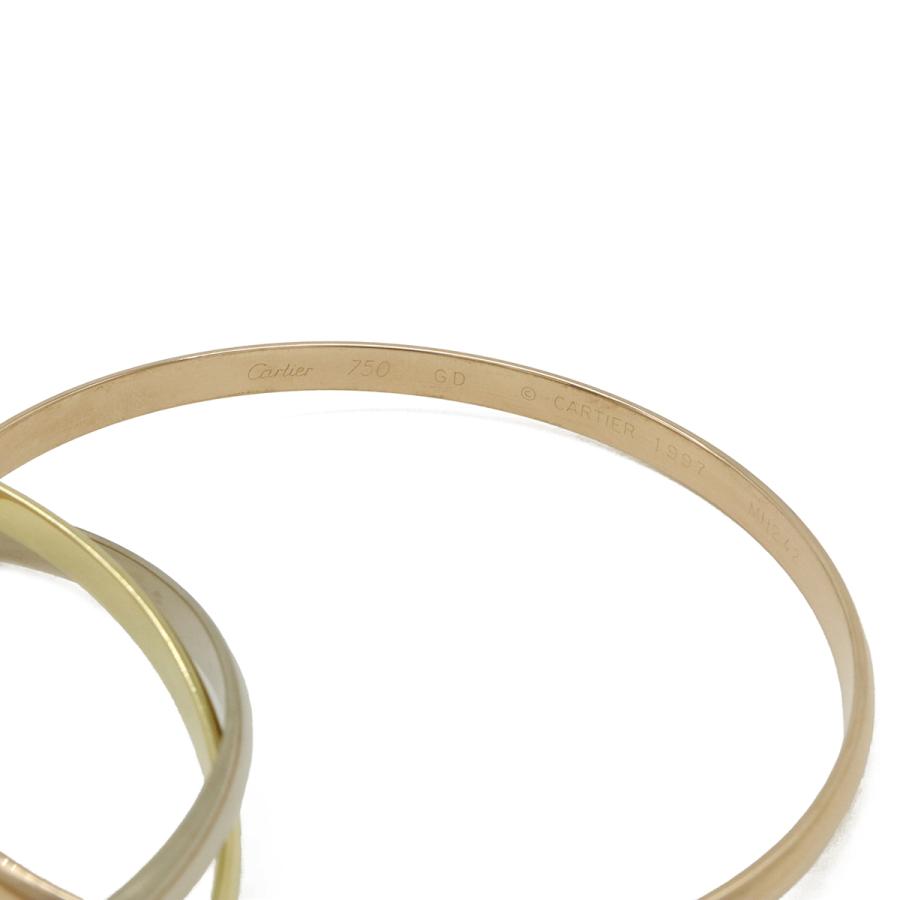 Cartier カルティエ トリニティ ブレスレット バングル スリーカラー K18 750 YG WG PG イエロー ホワイト ピンク ゴールド | Cartier | 04