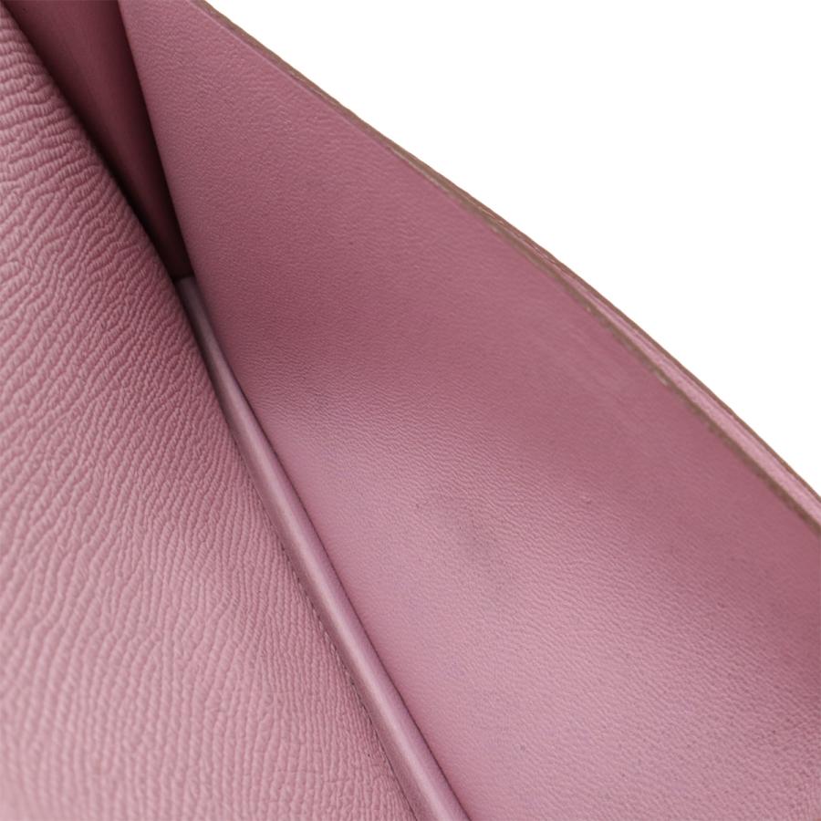 HERMES エルメス ベアンスフレヴェルソ 2つ折長財布 二つ折り財布 バイカラー ヴォーエプソン ライム モーヴシルベストル シルバー金具 | HERMES | 05