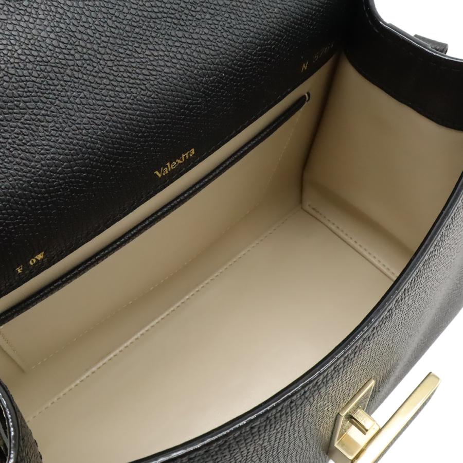 valextra ヴァレクストラ バレクストラ ミニ イジィデ ハンドバッグ ミニバッグ 2WAY ショルダーバッグ レザー ブラック 黒 ゴールド金具 | Valextra | 06