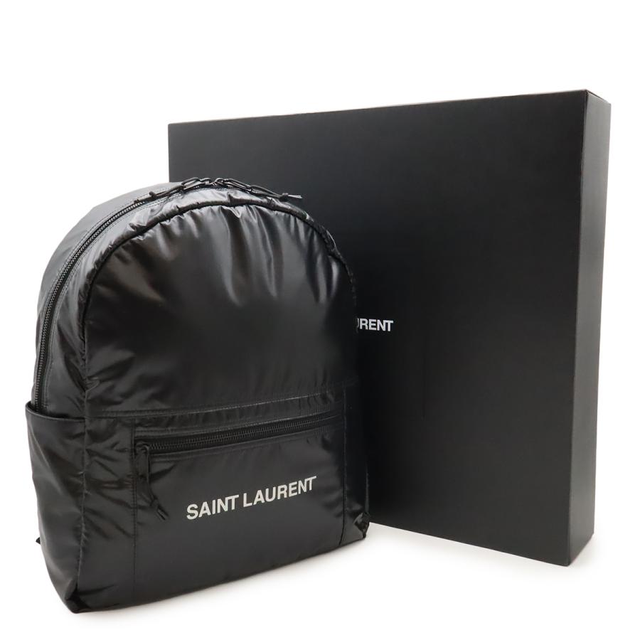 SAINT LAURENT PARIS サン ローラン パリ YSL イブサンローラン NUXX ヌックス バックパック リュックサック ナイロン ブラック 黒 623698 SAINT LAURENT PARIS サン ローラン パリ YSL イブサンローラン NUXX