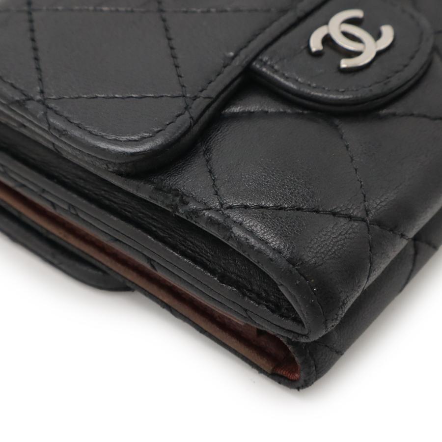 CHANEL（シャネル） マトラッセ ココマーク 2つ折財布 二つ折り W