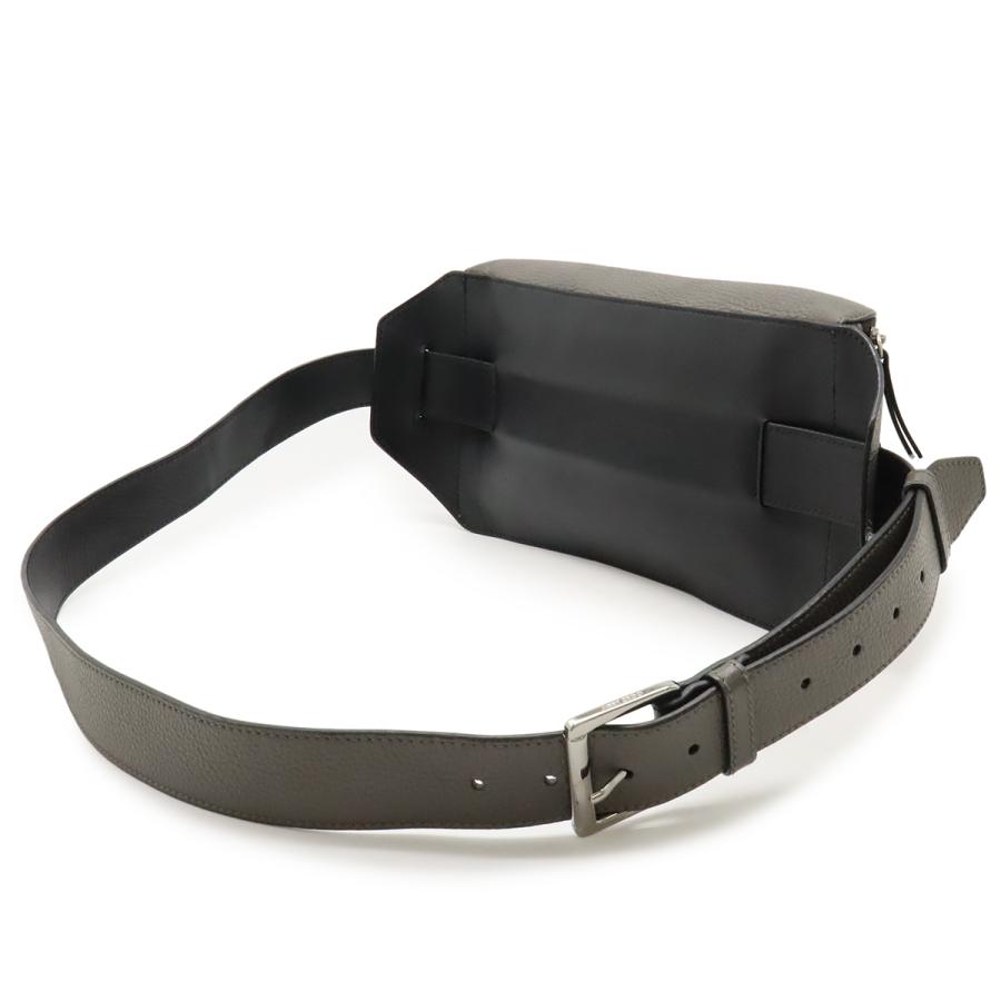 JIMMY CHOO ジミー チュウ ジミーチュウ スターエンボス ボディバッグ ウエストバッグ ショルダーバッグ レザー グレー系 シルバー金具_1
