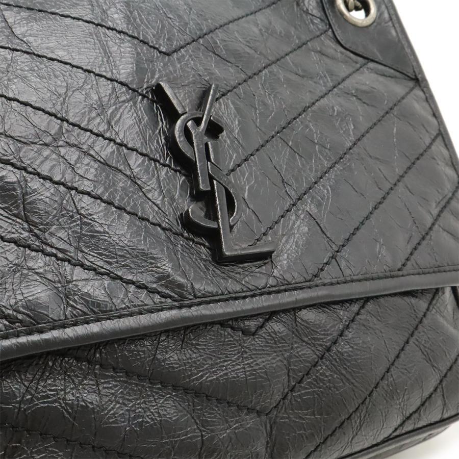 SAINT LAURENT PARIS サン ローラン パリ YSL イブサンローラン ニキ チェーンバッグ ショルダーバッグ ブラック 黒 498883 |  | 06