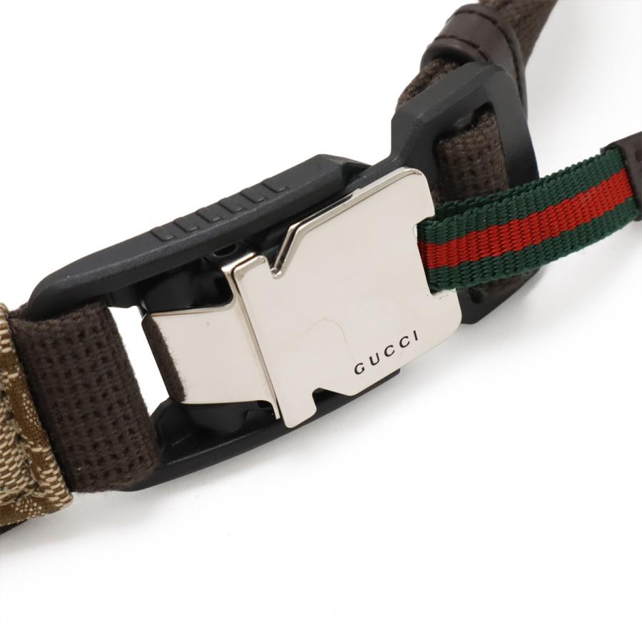 GUCCI グッチ GGキャンバス ラージ スリングバッグ ボディバッグ ウエストバッグ クロスボディバッグ ベージュ ダークブラウン 茶 802096 | GUCCI | 04