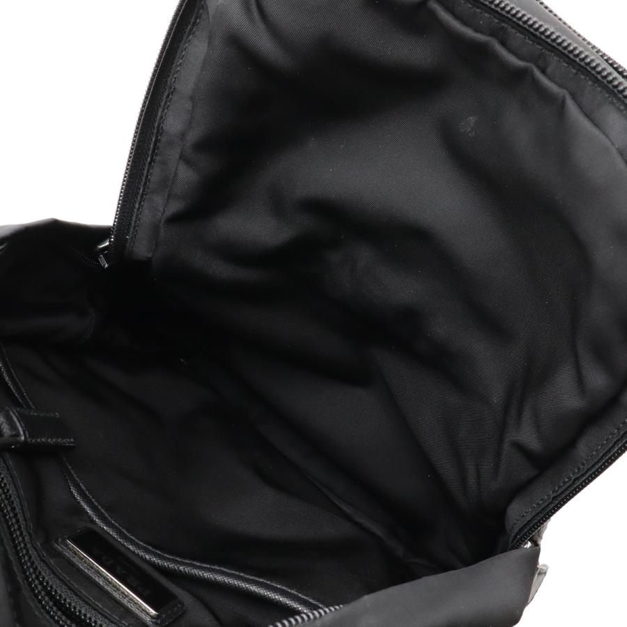 PRADAプラダ2VZ013 クロスボディバッグ　ナイロン　ブラック PRADA（プラダ） ボディバッグ ショルダーバッグ 斜め掛け TESSUTO