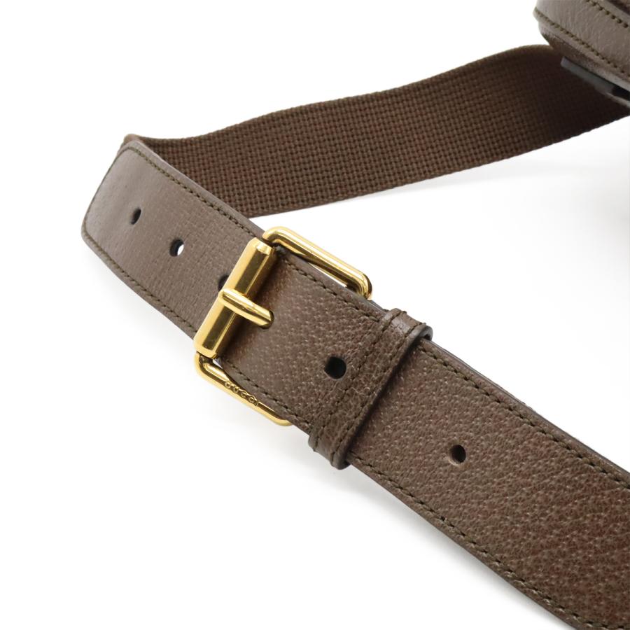 GUCCI（グッチ） ロゴ ベルトバッグ ボディバッグ ウエストバッグ 2WAY