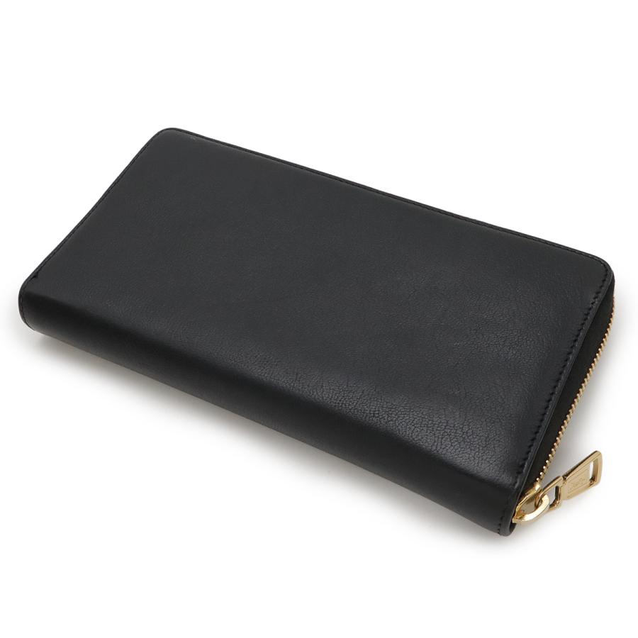 YVES SAINT LAURENT イヴ サン ローラン YSL イブサンローラン ラウンドファスナー 長財布 レザー ブラック 黒 ゴールド金具 352904 | Yves Saint Laurent | 01