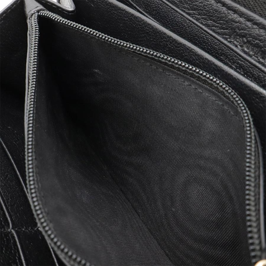 YVES SAINT LAURENT イヴ サン ローラン YSL イブサンローラン ラウンドファスナー 長財布 レザー ブラック 黒 ゴールド金具 352904 | Yves Saint Laurent | 05