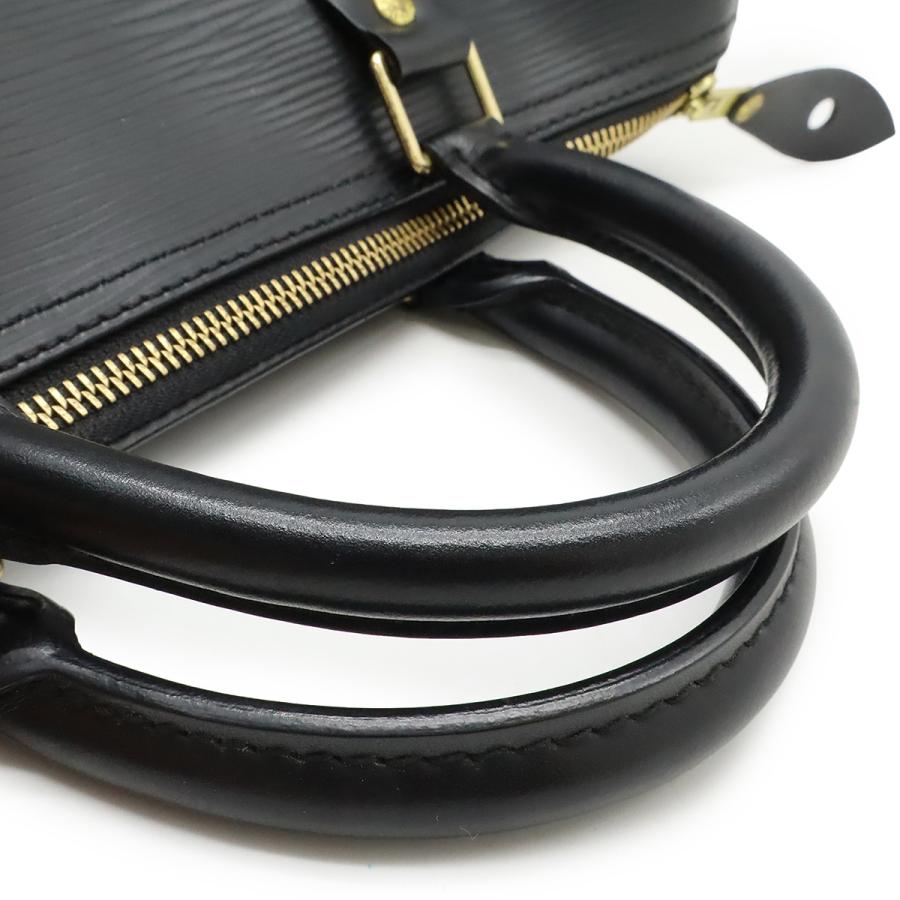 美品 ルイヴィトン エピ スピーディ30 ノワール ミニボストン レザー 黒 LOUIS VUITTON（ルイ・ヴィトン） ルイ ヴィトン エピ スピーディ30
