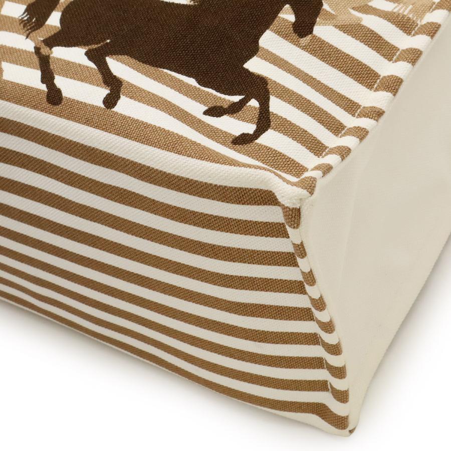 HERMES エルメス シュヴォーアン カモフラージュ トートバッグ ショルダーバッグ ビーチバッグ キャンバス エクリュ ホワイト ブラウン | HERMES | 02